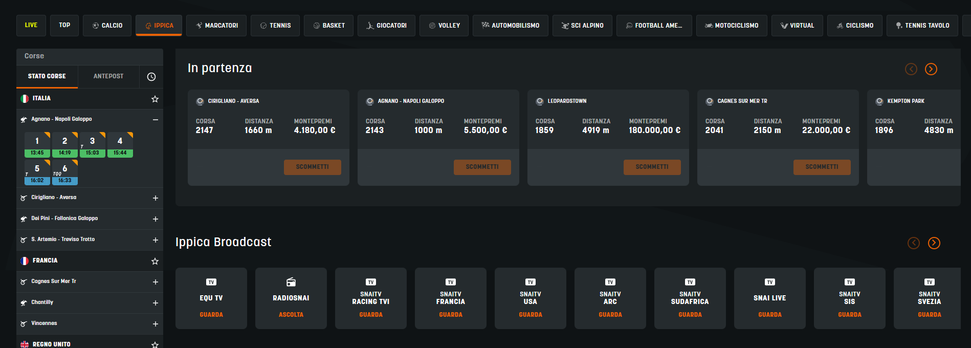 Snai Daily Spin bonus